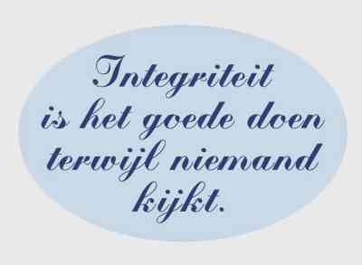 Integriteit