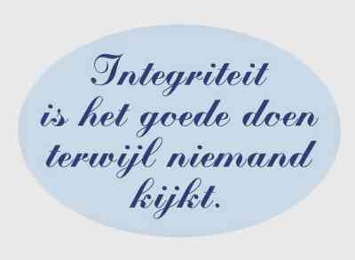 Integriteit